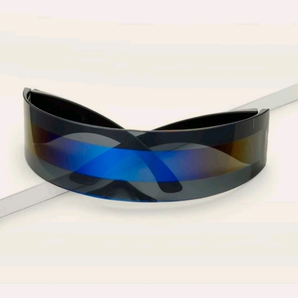 Future Vizor Robot Style Sunglasses - Multi - Picture 2 of 4